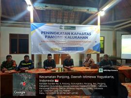 Bimtek Peningkatan Kapasitas Pamong Kalurahan Ponjong